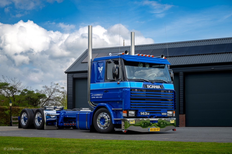 Alankomaalaisen JJ Verweijn 1990-luvun Scania