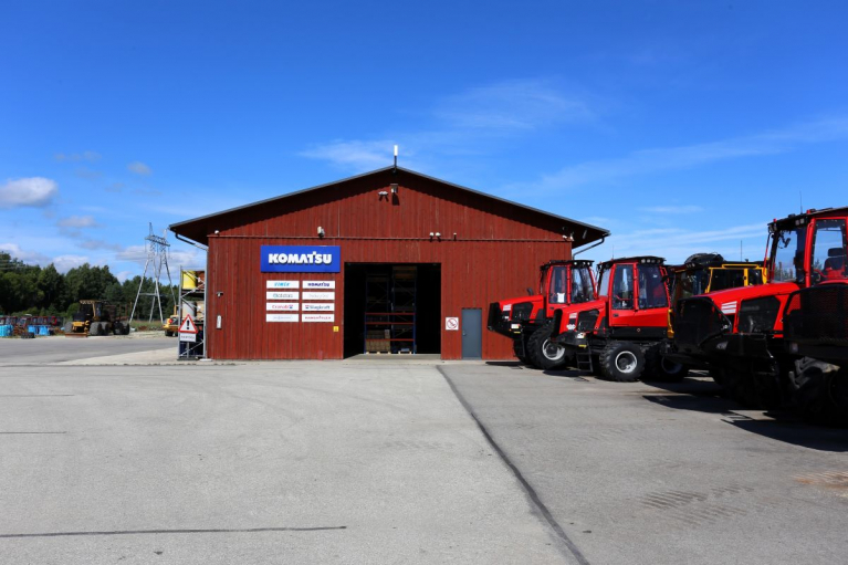 MFO:n varastohalli
