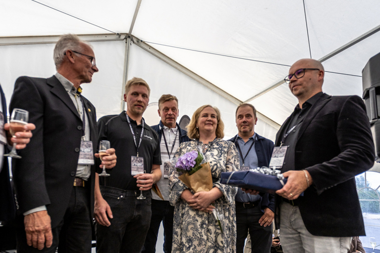 PuuJuitsarit Oy:n Minna Kakkonen ja Tuomas Soininen