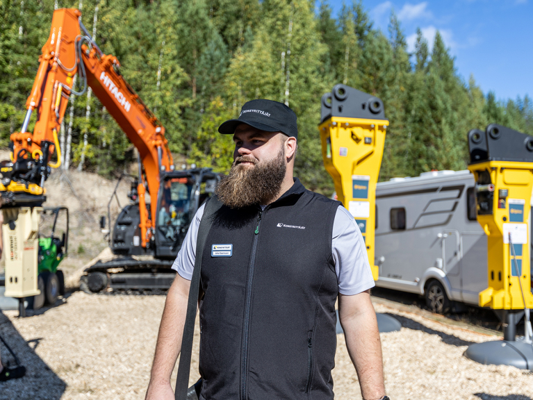Koneyrittäjät ry:n metsäalan toimialapäällikkö Juha Saarivuori