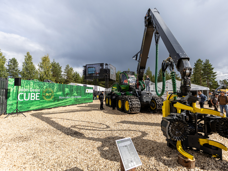 John Deere Forestry FinnMETKO 2026-messuosasto