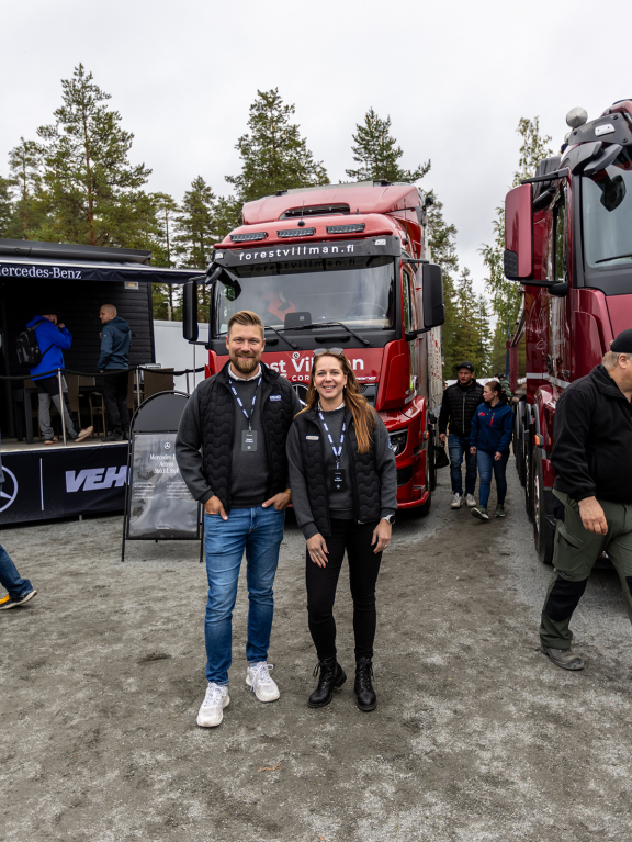 Kasperi Koistinen ja Eevi Kuusjärvi