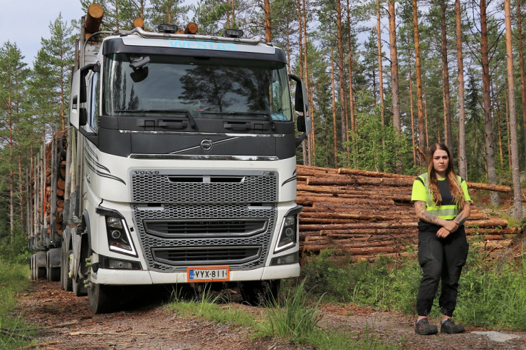 Heta Nordlund, Volvo puuauto