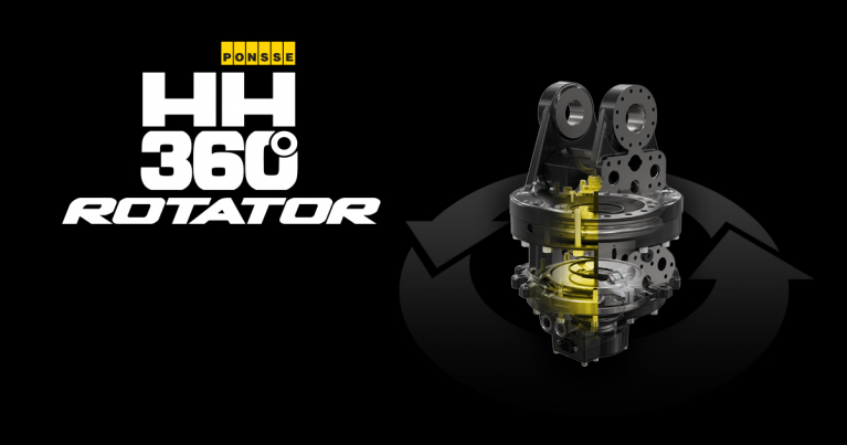 Ponsse HH360 Rotator