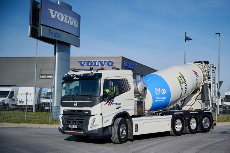 Cemex sähkökäyttöinen betonikuorma-auto, Volvo Trucks